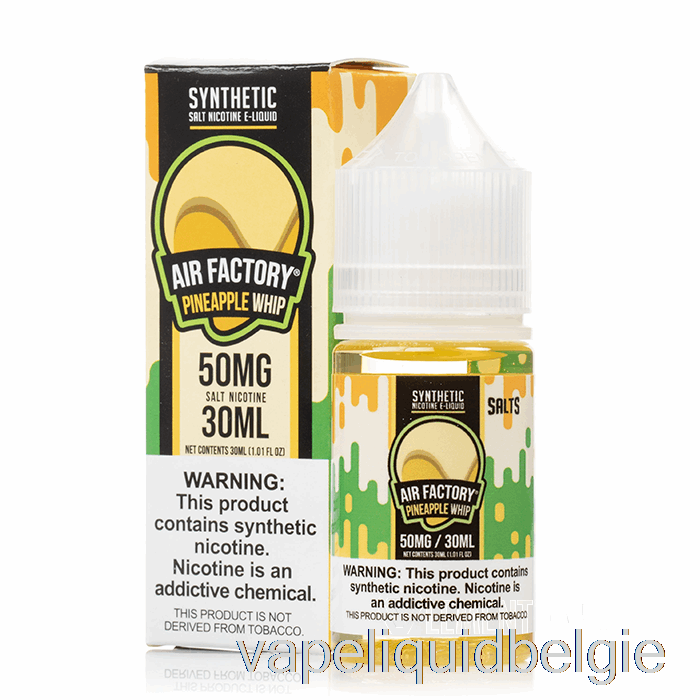 Vape Smaken Ananas Zweepzouten - Luchtfabriek E-liquids - 30ml 50mg